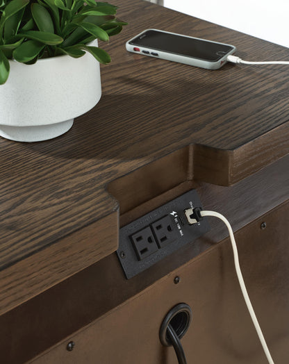 Darimore Two Drawer Night Stand
