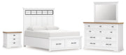Ashbryn Panel Storage Bed