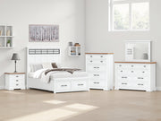 Ashbryn Queen Panel Storage Bed