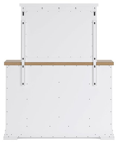 Cómoda y espejo Ashbryn