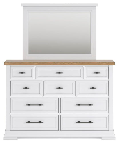 Ashbryn Queen Panel 4PC Storage Bedroom Set