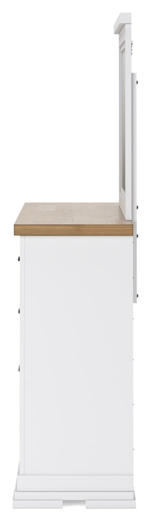 Ashbryn King Panel Storage Bed, Dresser, Mirror and Chest