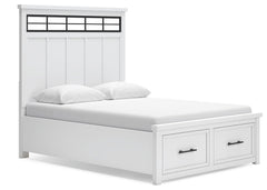 Ashbryn Queen Panel Storage Bed