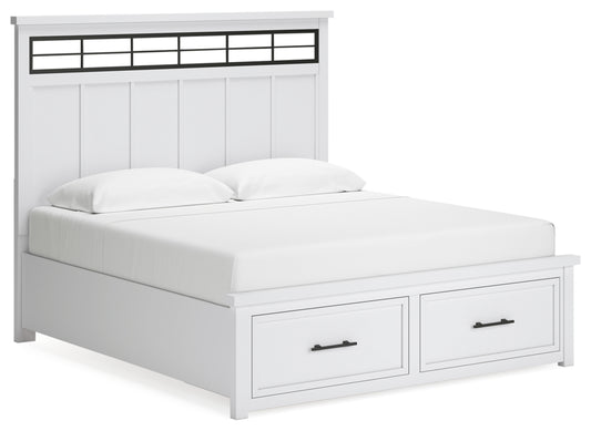 Ashbryn King Panel Storage Bed