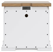 Ashbryn Three Drawer Night Stand