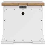 Ashbryn Three Drawer Night Stand