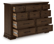 Taffenbrook Queen Panel Storage Bed 4PC Set