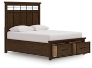Taffenbrook Queen Panel Storage Bed 4PC Set