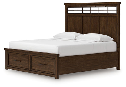 Taffenbrook King Panel Storage Bed
