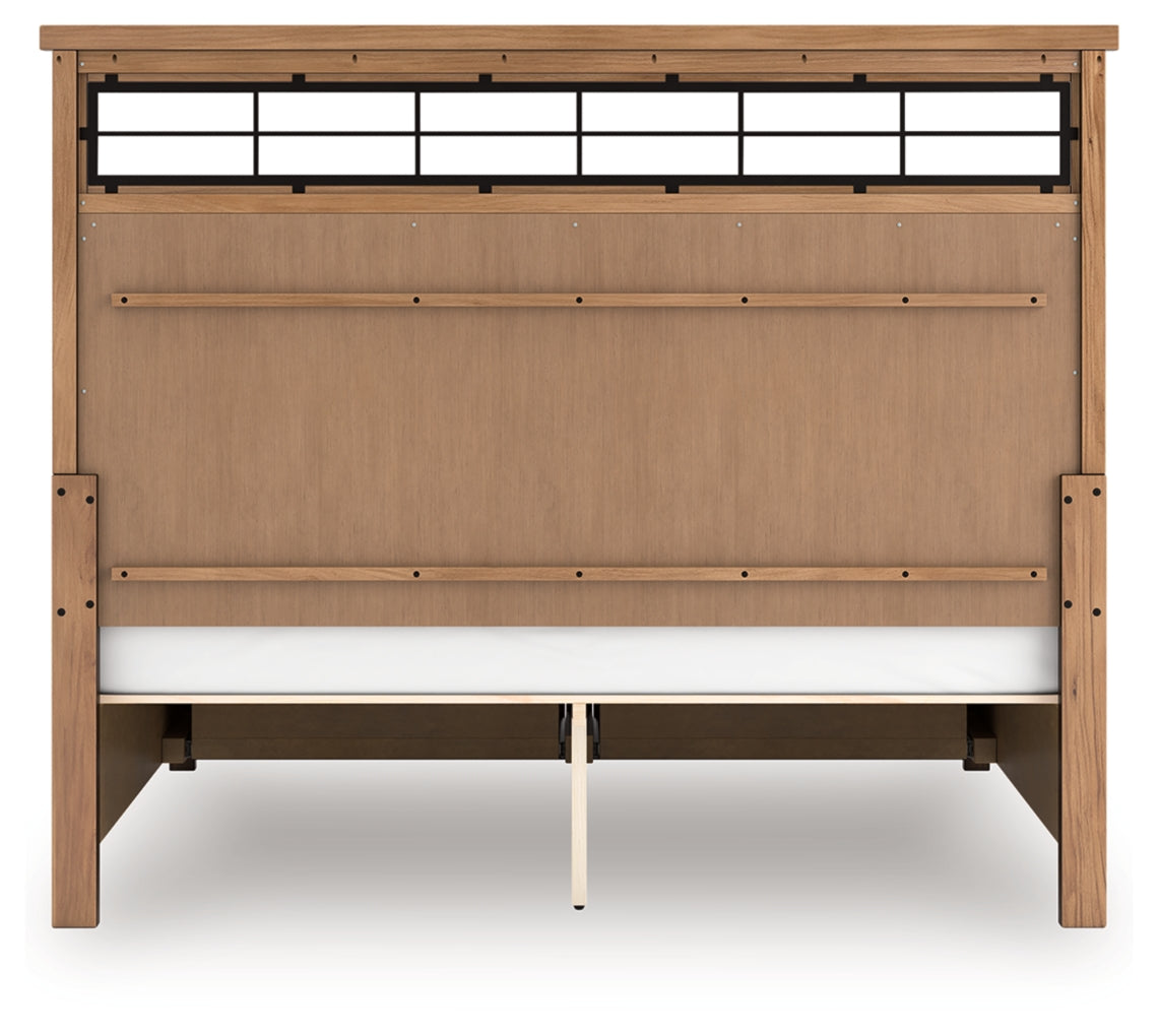 Taffenbrook King Panel Storage Bed