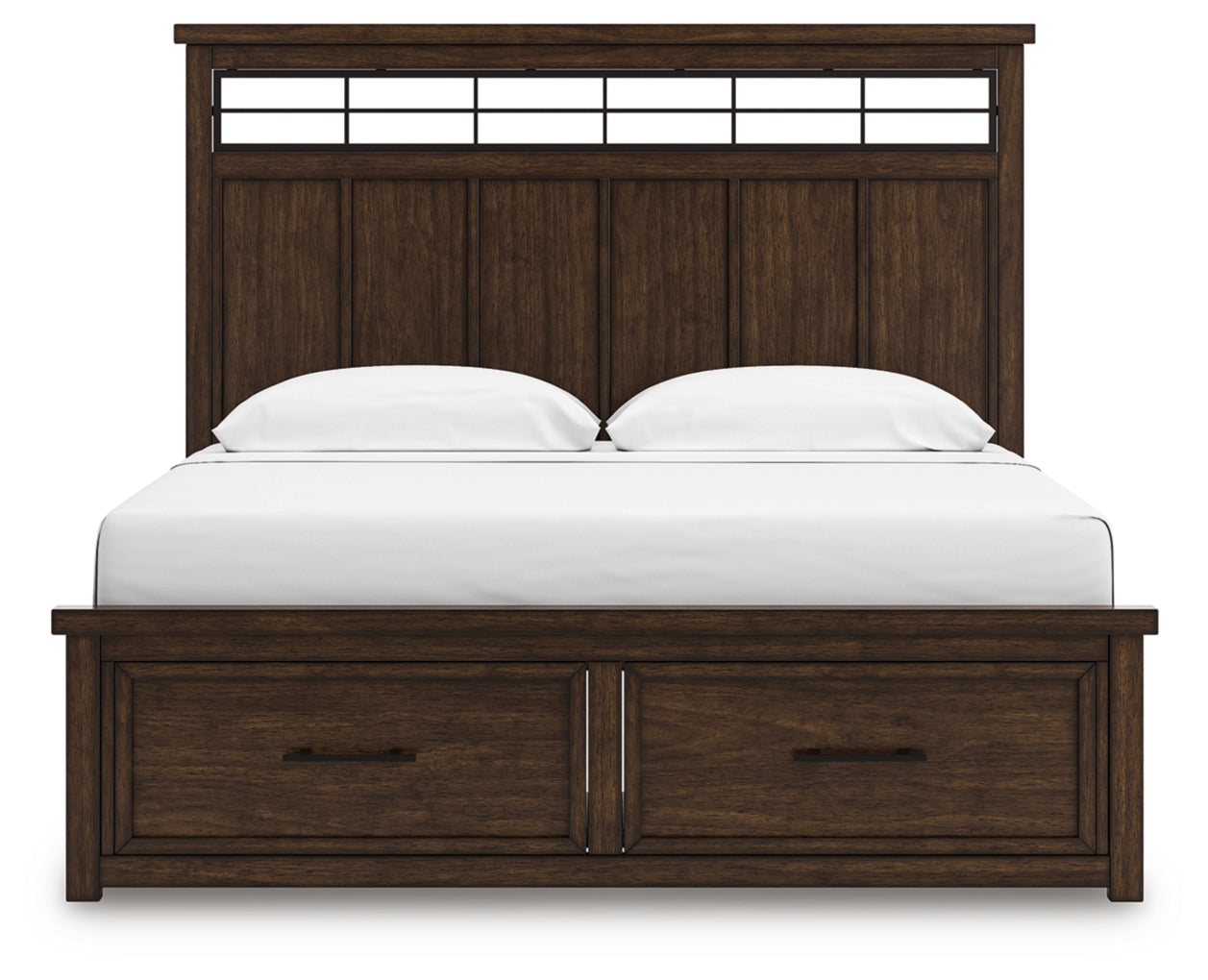 Taffenbrook King Panel Storage Bed