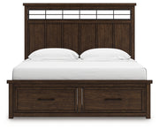 Taffenbrook King Panel Storage Bed