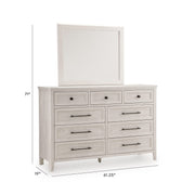 Cressenda Dresser and Mirror