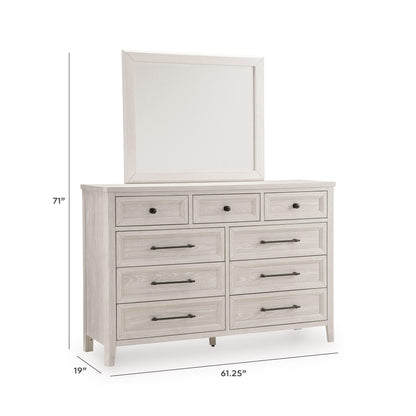 Cressenda Dresser and Mirror