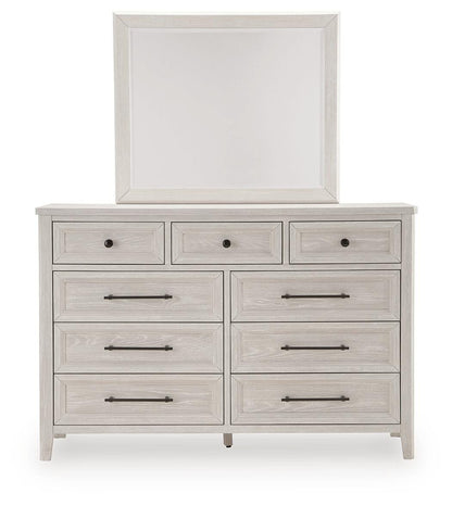 Cressenda Dresser and Mirror
