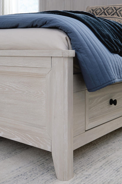 Cressenda California King Panel Storage Bed