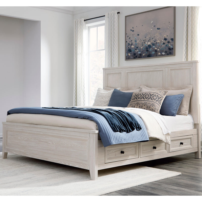 Cressenda California King Panel Storage Bed