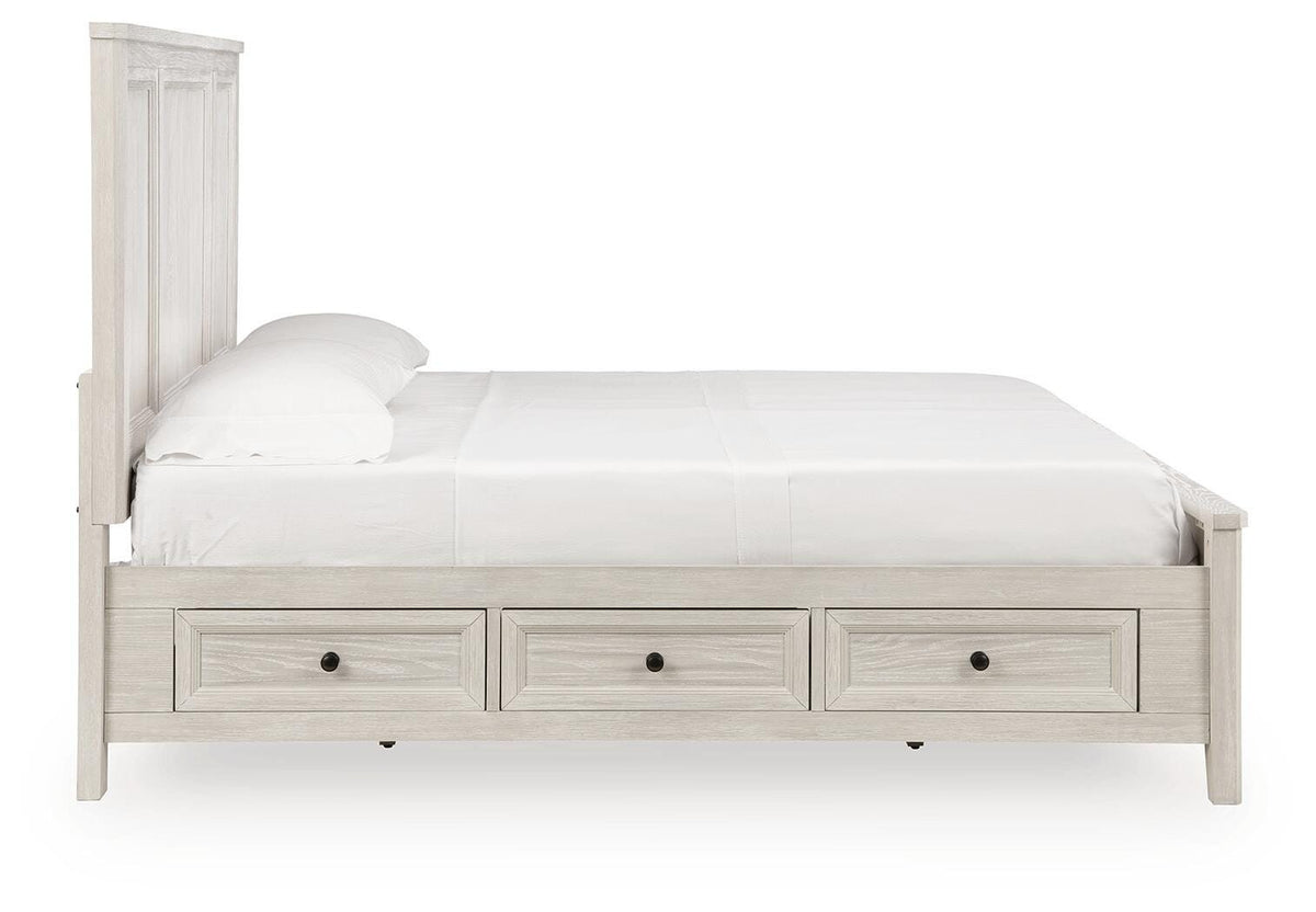 Cressenda California King Panel Storage Bed