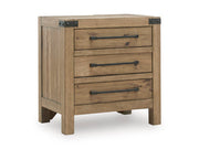 Ridgester Three Drawer Night Stand