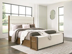 cama con almacenamiento Marxmore King Upholstered