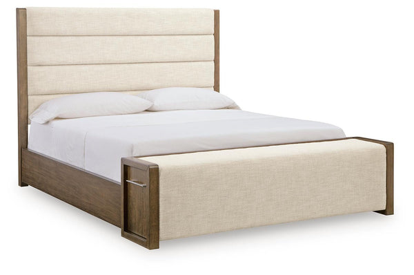 cama con almacenamiento Marxmore King Upholstered