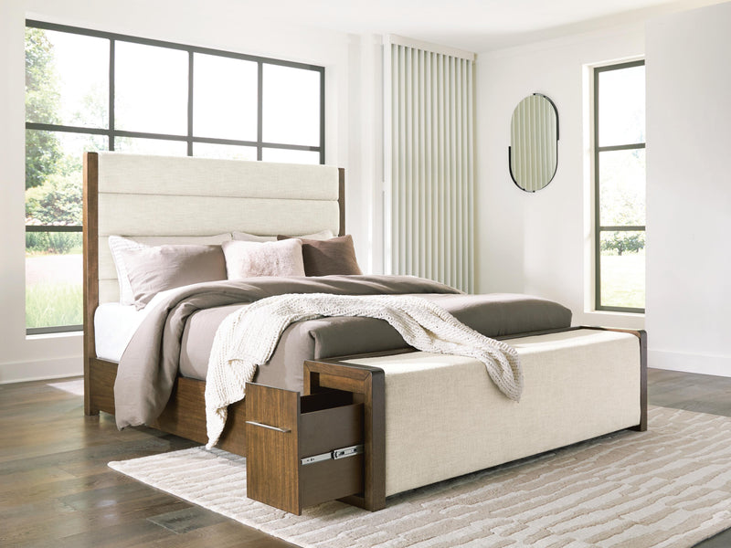 Marxmore California King Upholstered Storage Bed