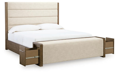 Marxmore California King Upholstered Storage Bed
