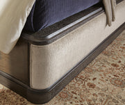 Bannette King Upholstered Panel Bed