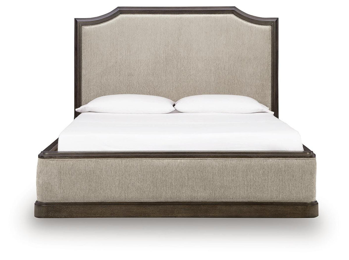 Bannette King Upholstered Panel Bed