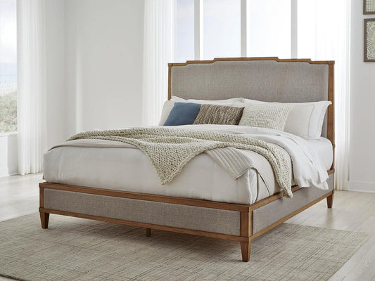 Sharlance California King Upholstered Panel Bed