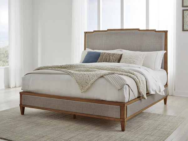 Sharlance California King Upholstered Panel Bed