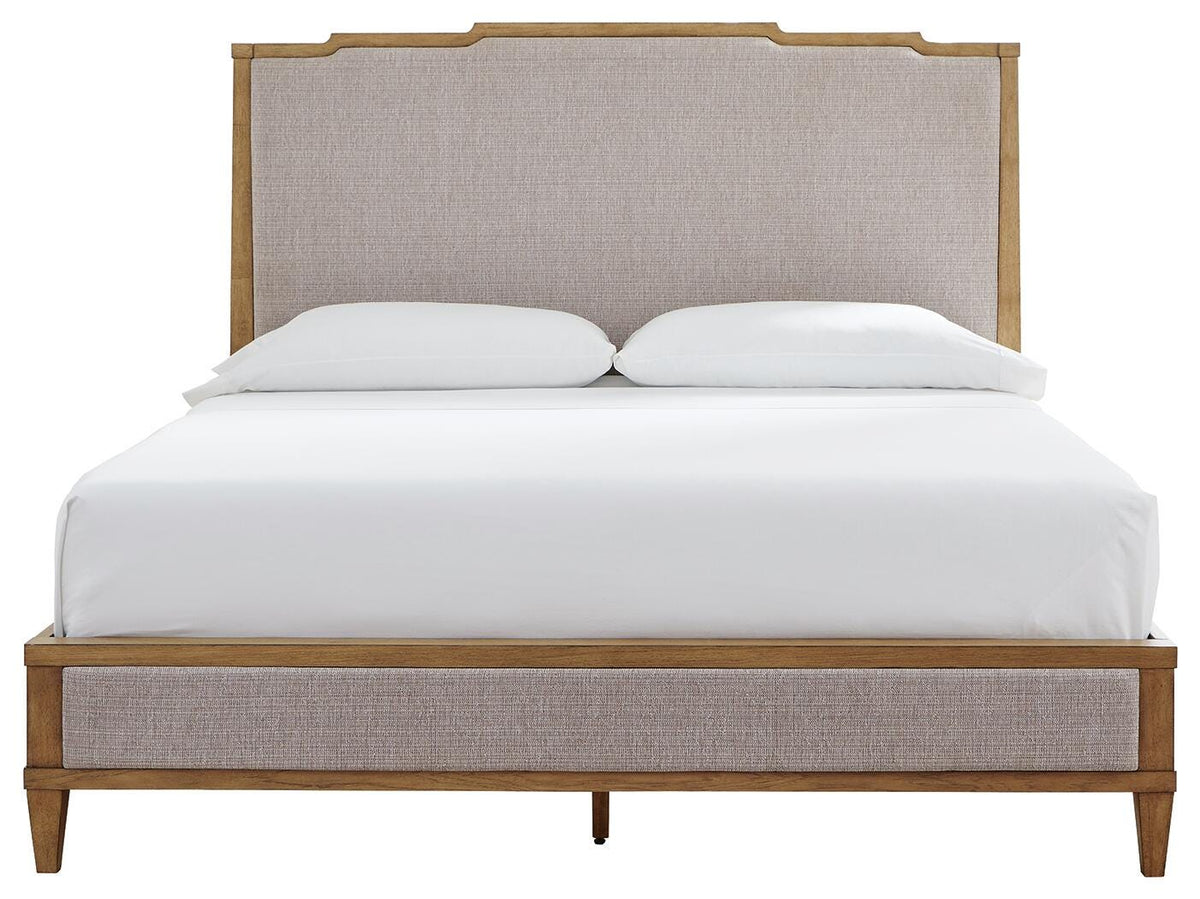 Sharlance California King Upholstered Panel Bed
