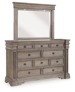 Blairhurst Queen Panel Bed, Dresser, Mirror and Chest