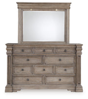 Blairhurst Queen Panel Bed, Dresser, Mirror and Chest