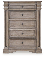 Blairhurst King Panel Bed, Dresser, Mirror and Chest