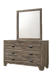 Millie Dresser Mirror-Grey