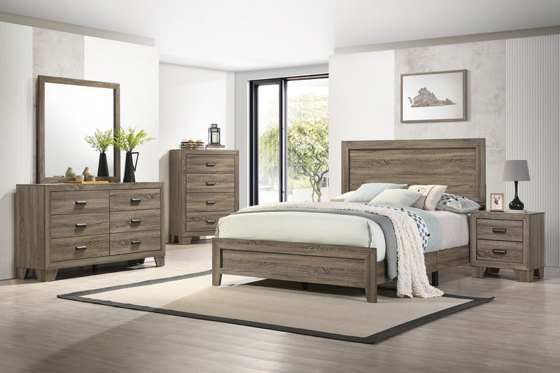Millie Dresser Mirror-Grey