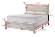 Millie Bed In One Box-White