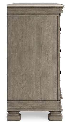 Cómoda y espejo Lexorne