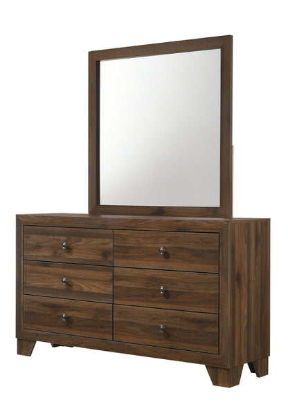Millie Dresser Mirror -Brown Cherry