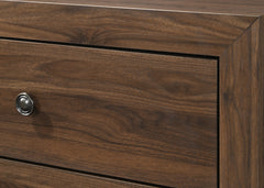Millie Night Stand -Brown Cherry