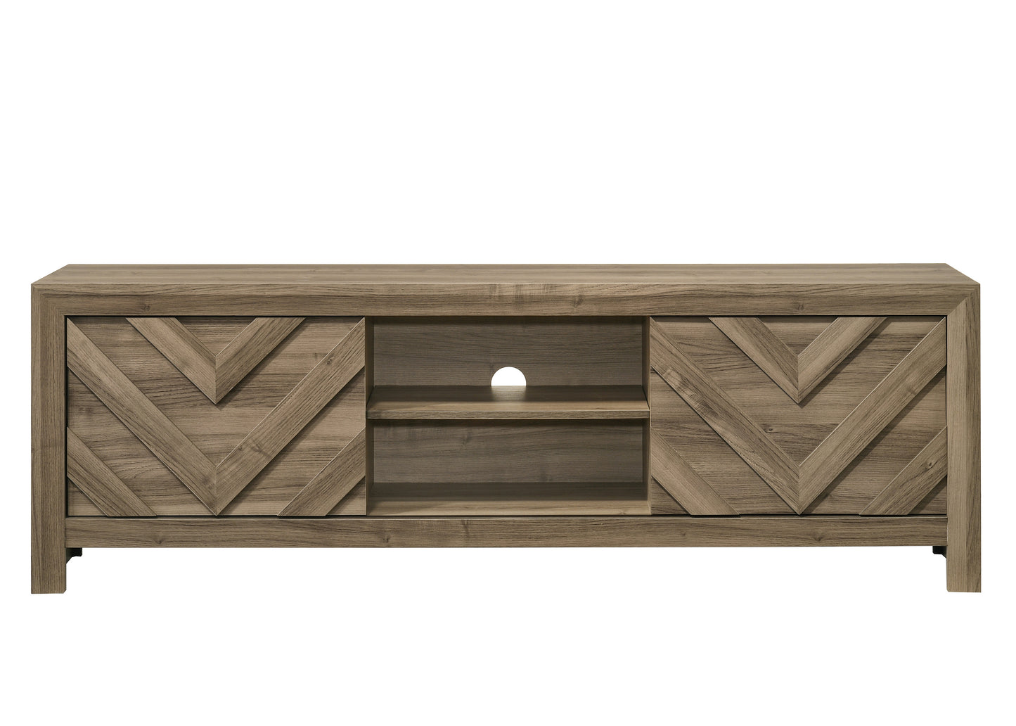 Valor Tv Stand-Light Brown