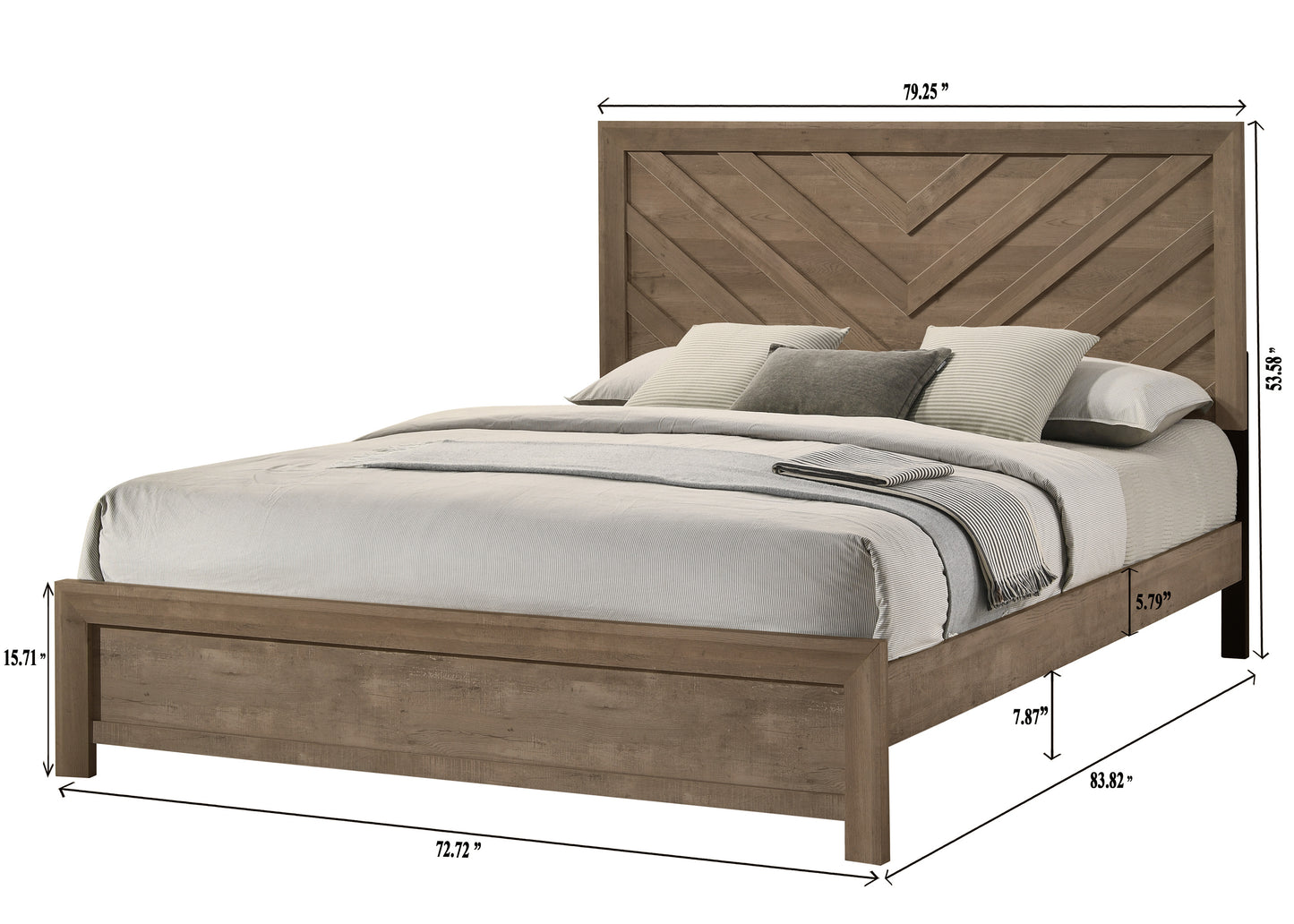 Valor Bed Light Brown