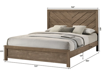 Valor Bed Light Brown