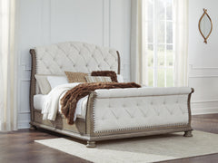 Ardenfield King Upholstered Sleigh Bed