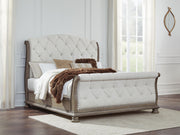 Ardenfield California King Upholstered Sleigh Bed