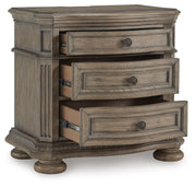 Ardenfield California King Sleigh Bed, Chest and Nightstand