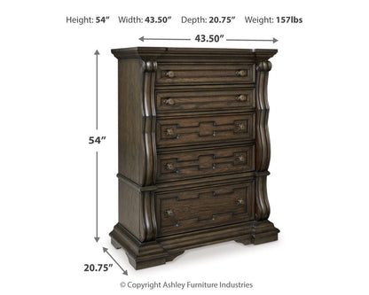 Maylee Five Drawer Chest