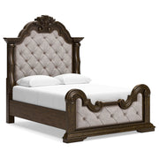 Maylee Queen Upholstered Bedroom Set with 2 Nightstands