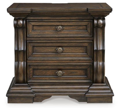Maylee Three Drawer Night Stand